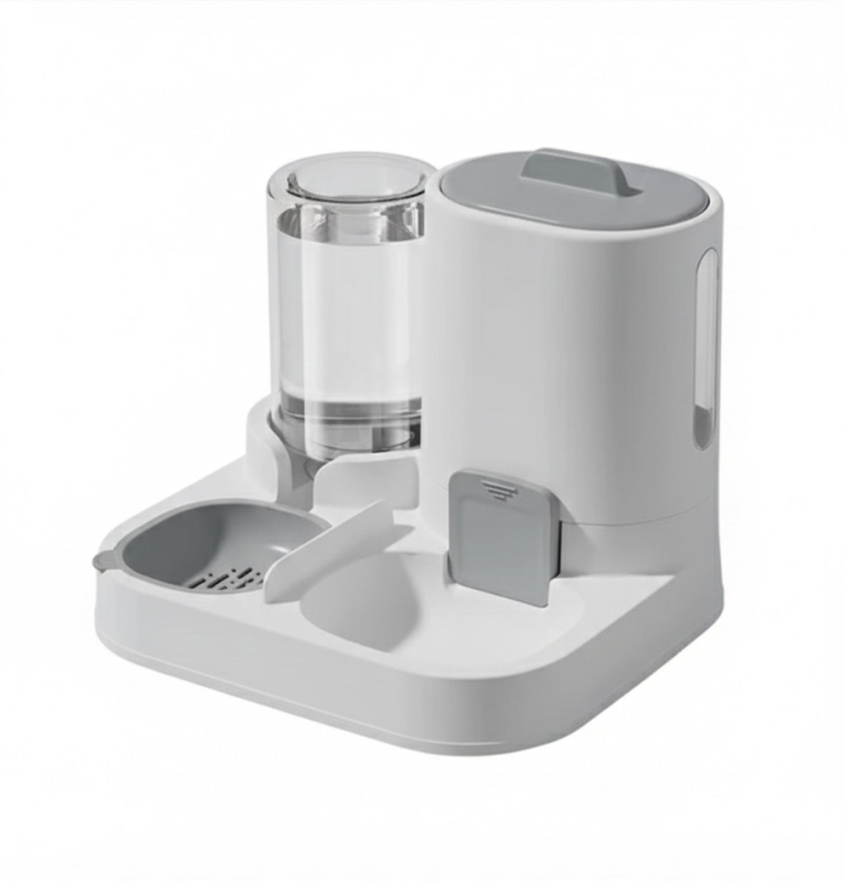 Pet Feeding and Drinking Water Two In One Food Bowl