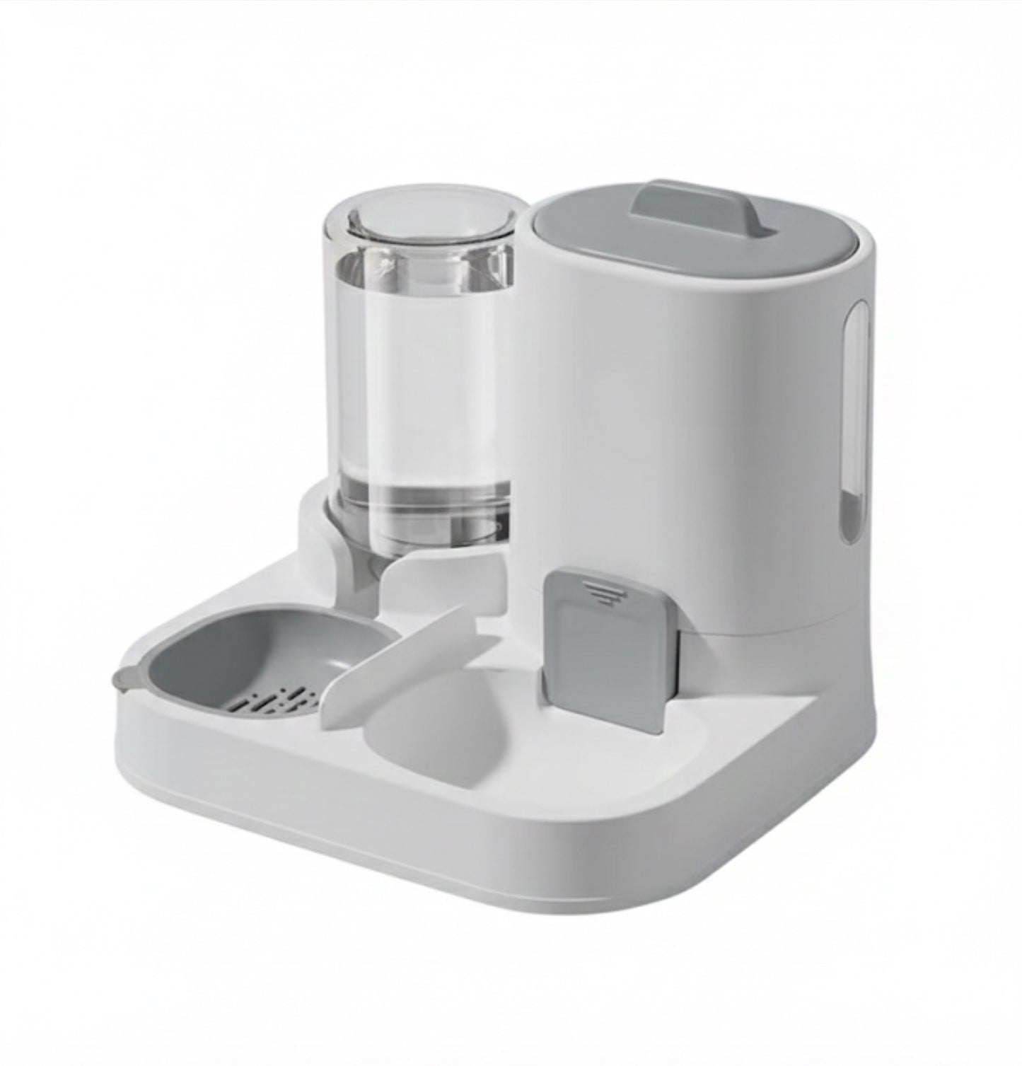 Pet Feeding and Drinking Water Two In One Food Bowl